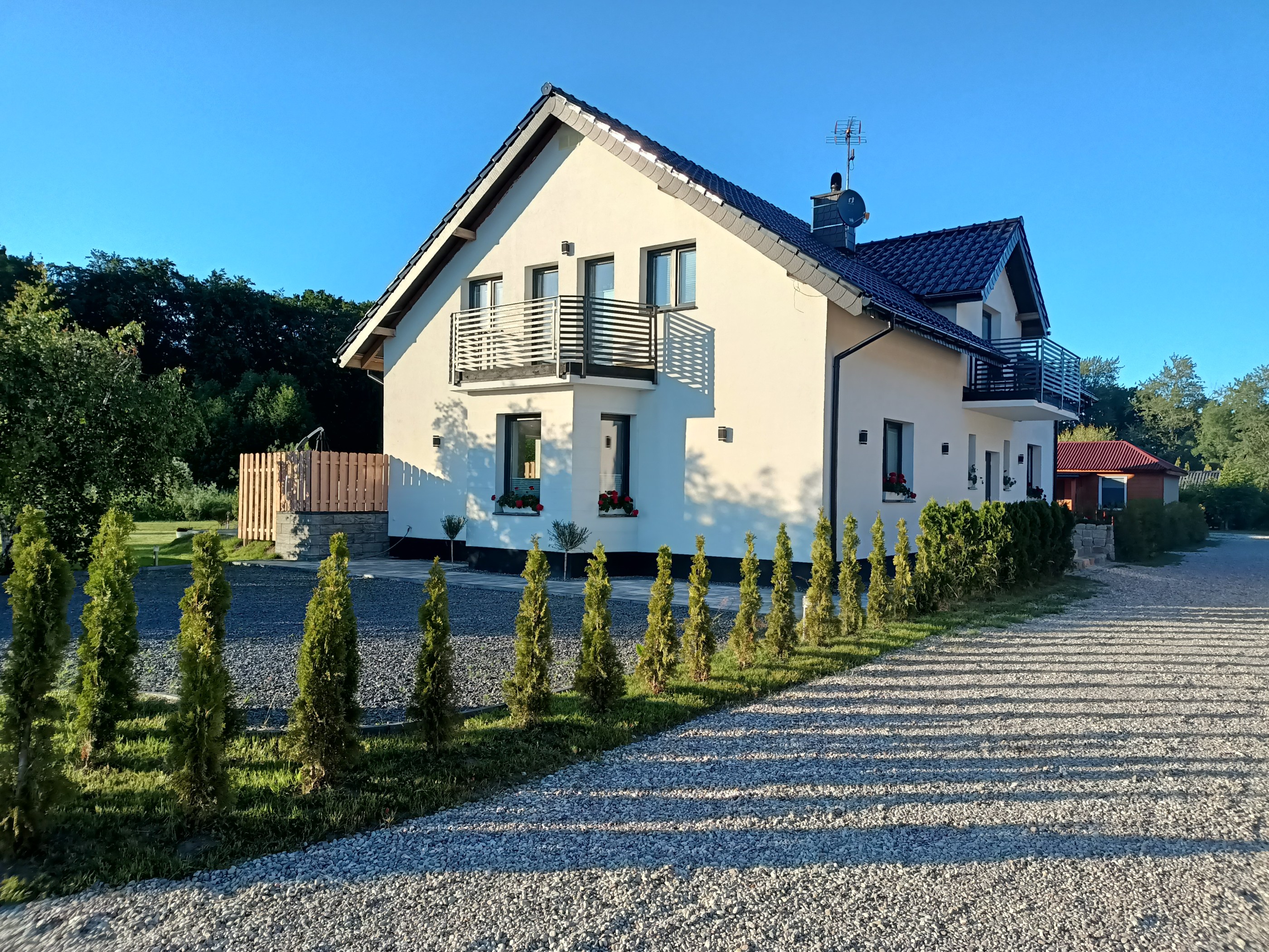 Nasz obiekt — domki i pokoje przy Krótkiej w Mielnie